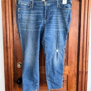 J Crew vintage straight 9" rise jean in Wainscott wash sz 37 BNWT